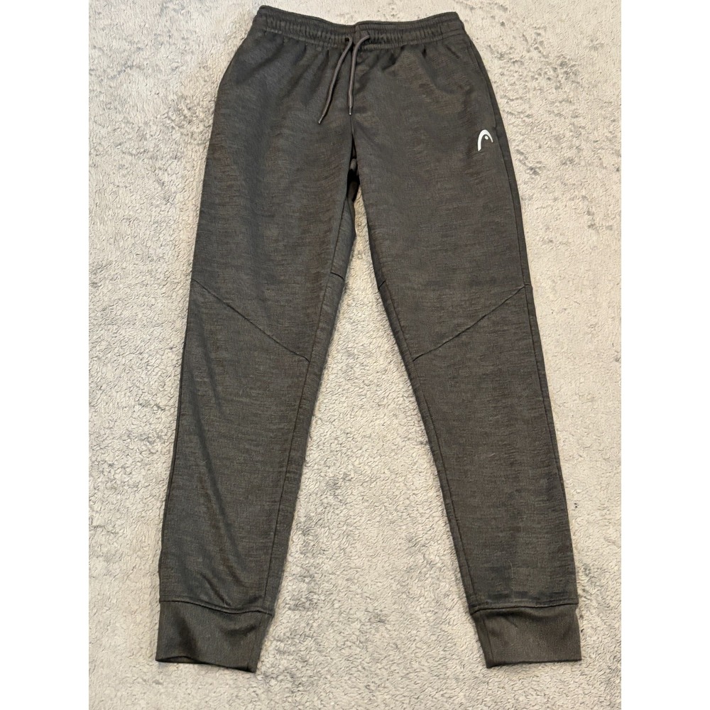Head Joggers Mens Small Dark Gray Activewear Sweatpants Workout Gym Sweats